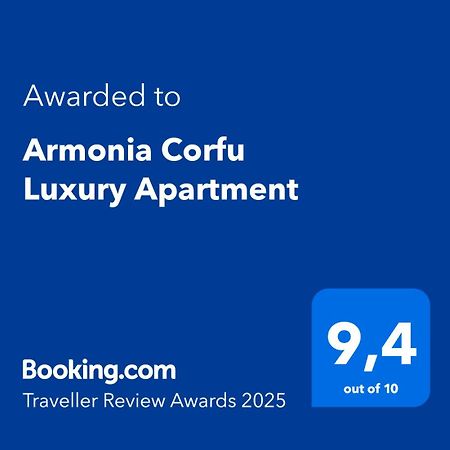 Armonia Corfu Luxury Apartment Лиападес Екстериор снимка